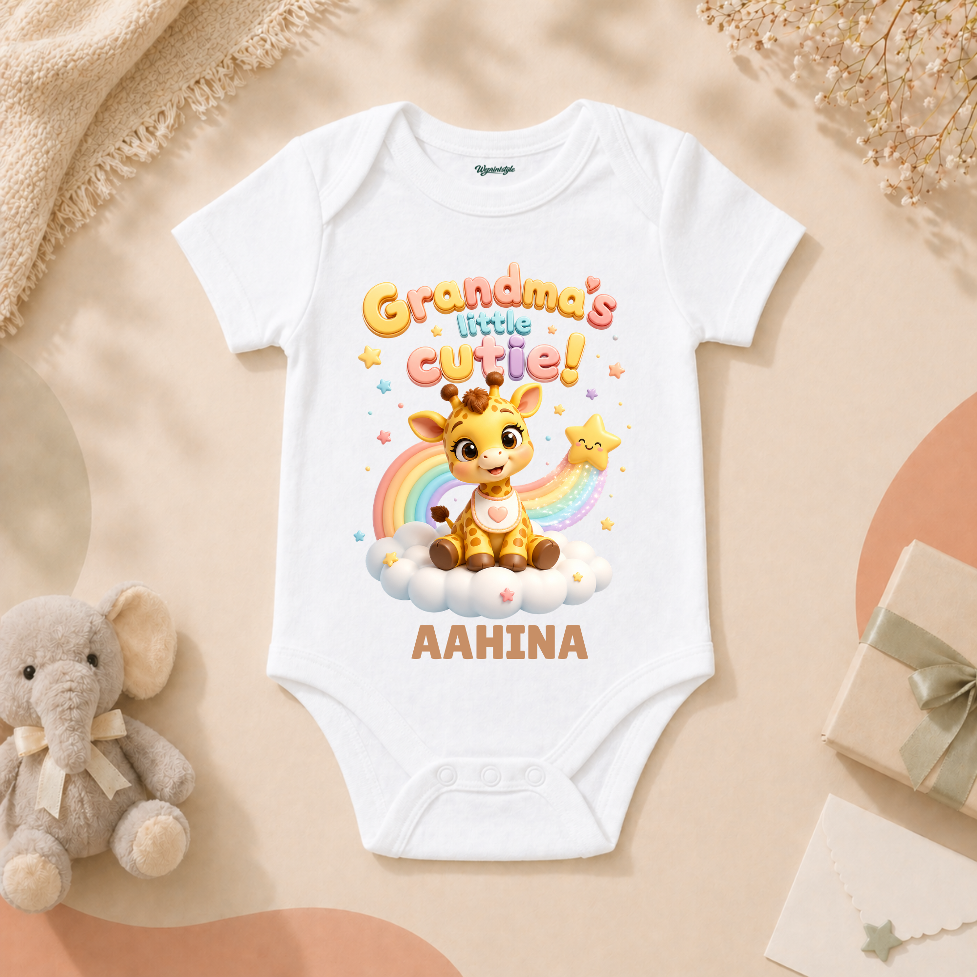 Little Princess Grandmas Cutie Giraffe Baby