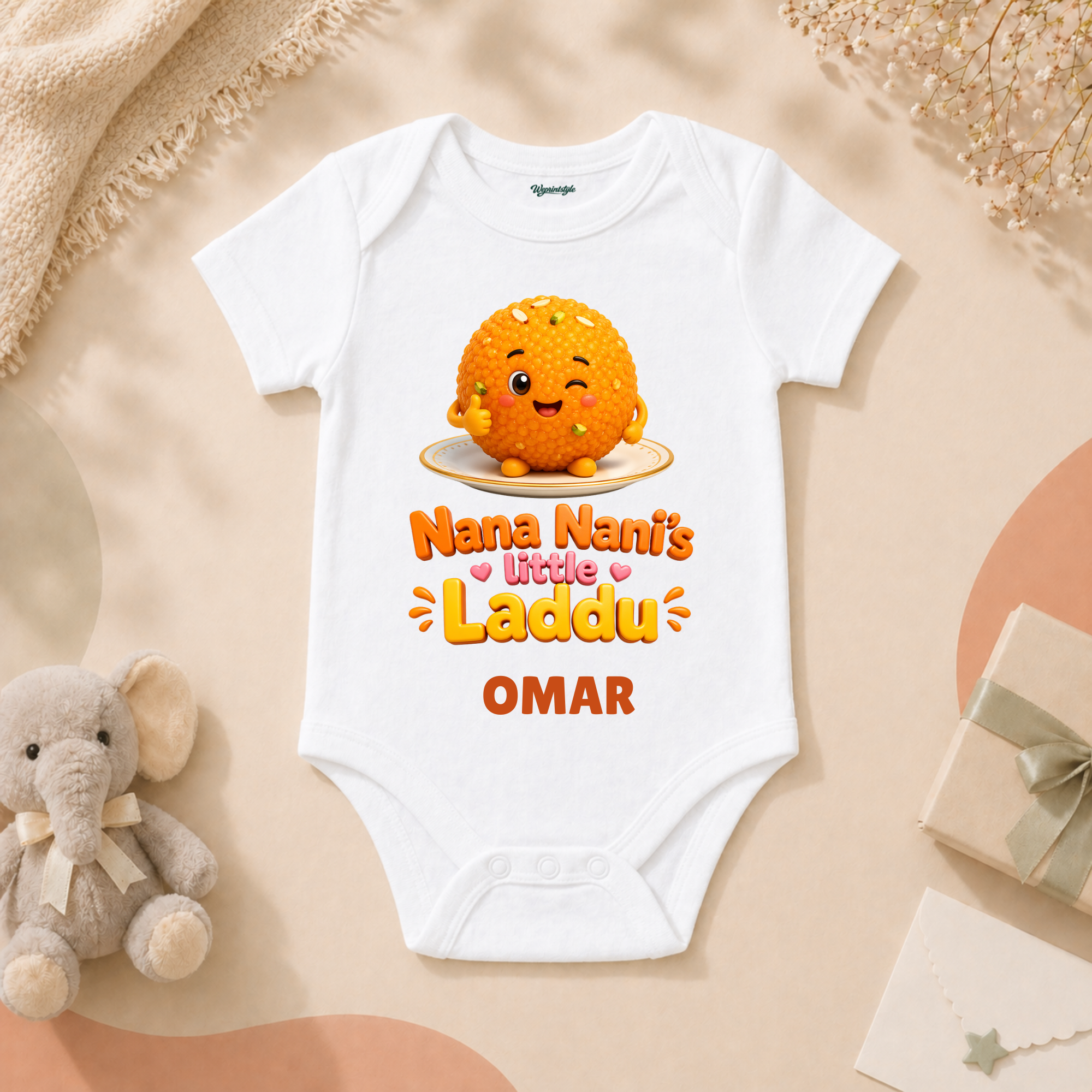 Nana Nani Ka Pyara Sa Laddu Sweet Baby With Cute Smile