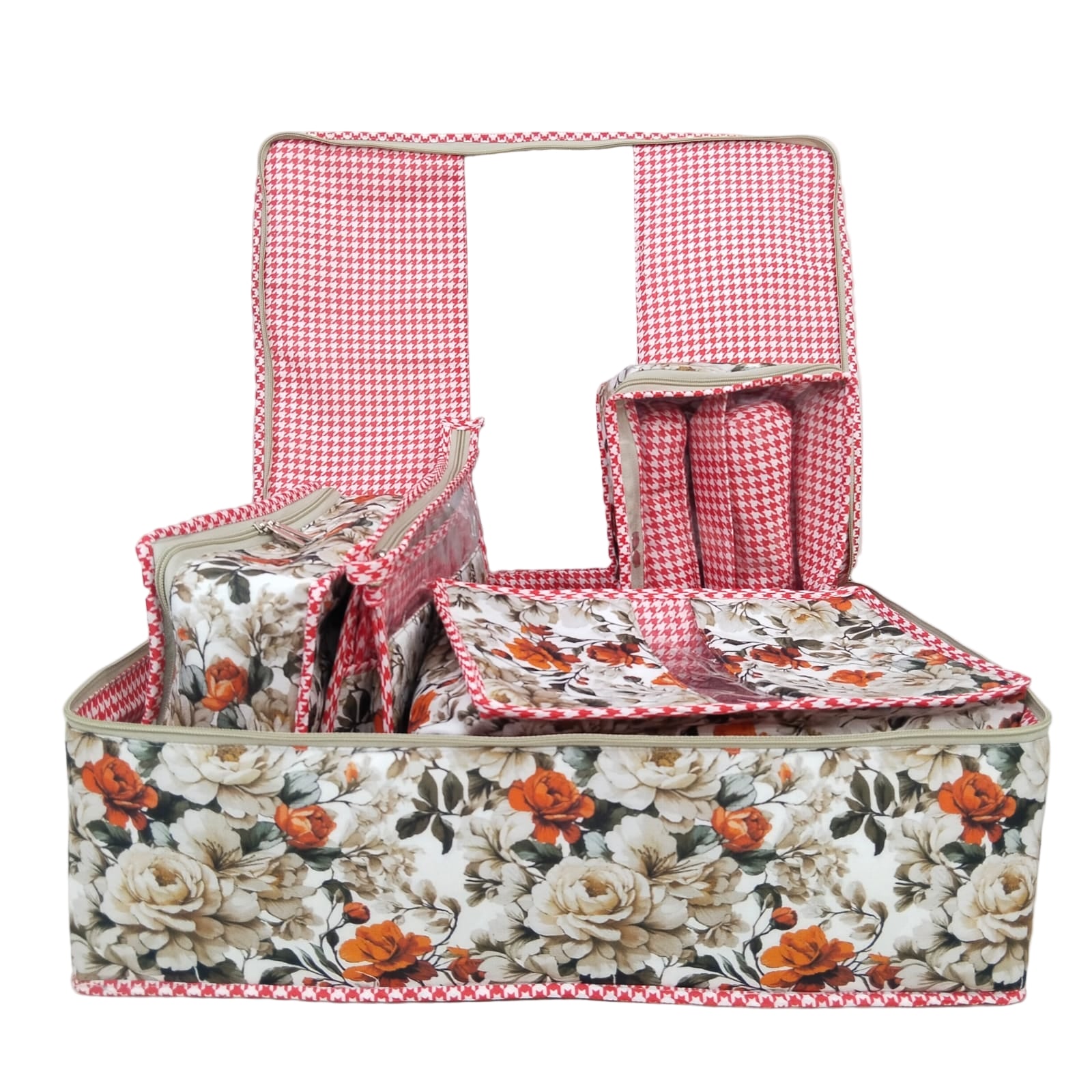 VINTAGE SAFFRON PRINT BRIDAL ESSENTIAL PACK