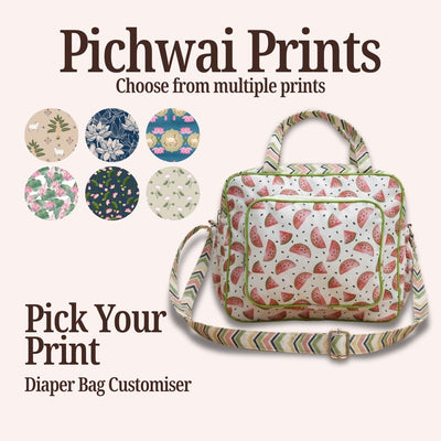 PICHWAI Print BABY DIAPER BAG CUSTOMISER