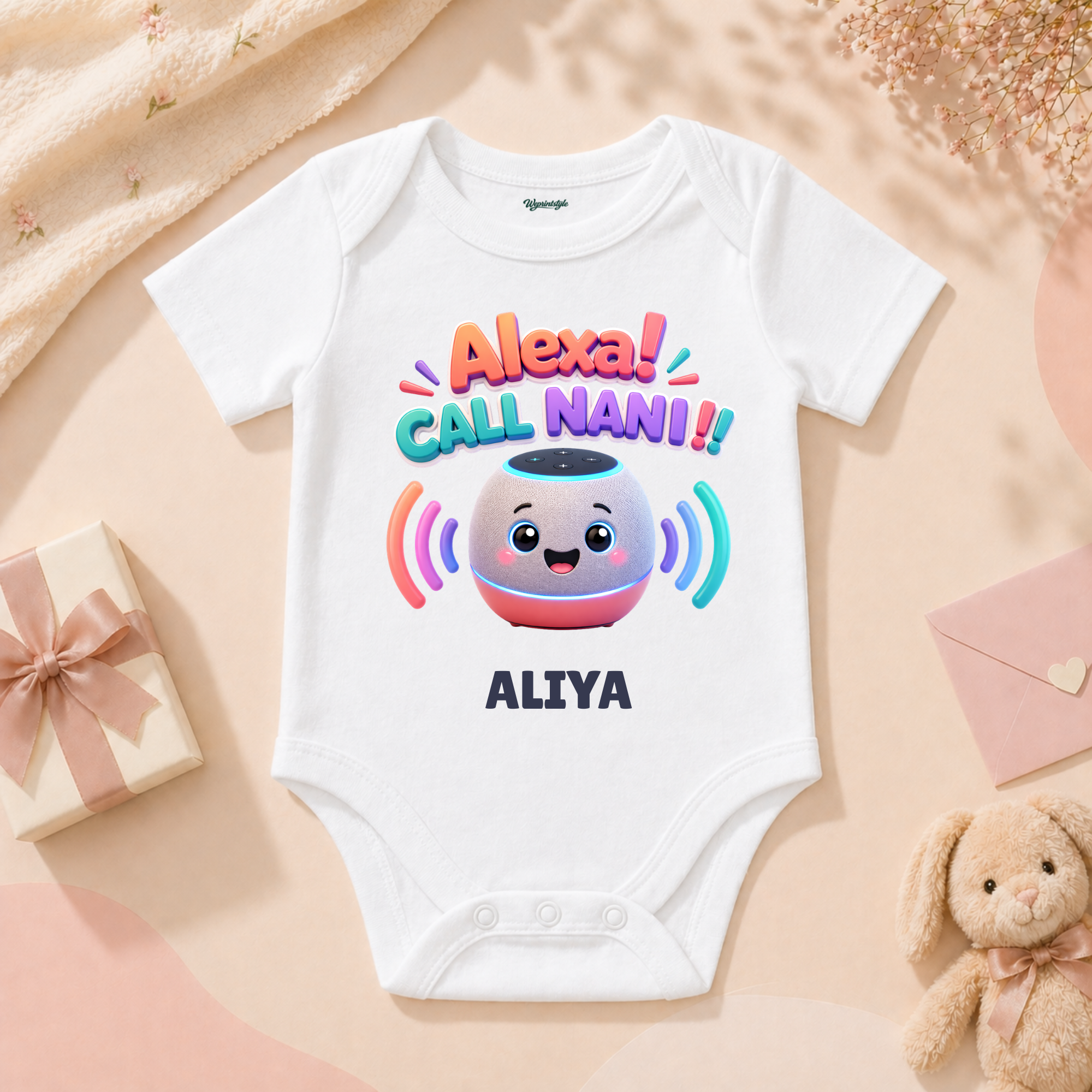 Alexa Call Nani Funny Smart Speaker Cute Baby Tech