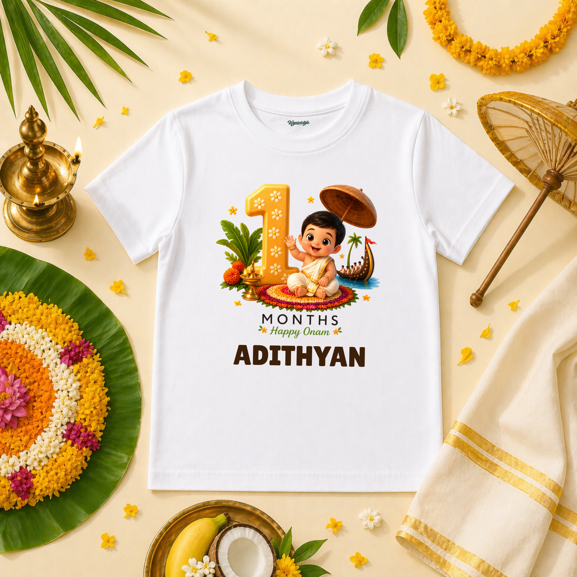 My First Onam Royal Harvest Festival Prince