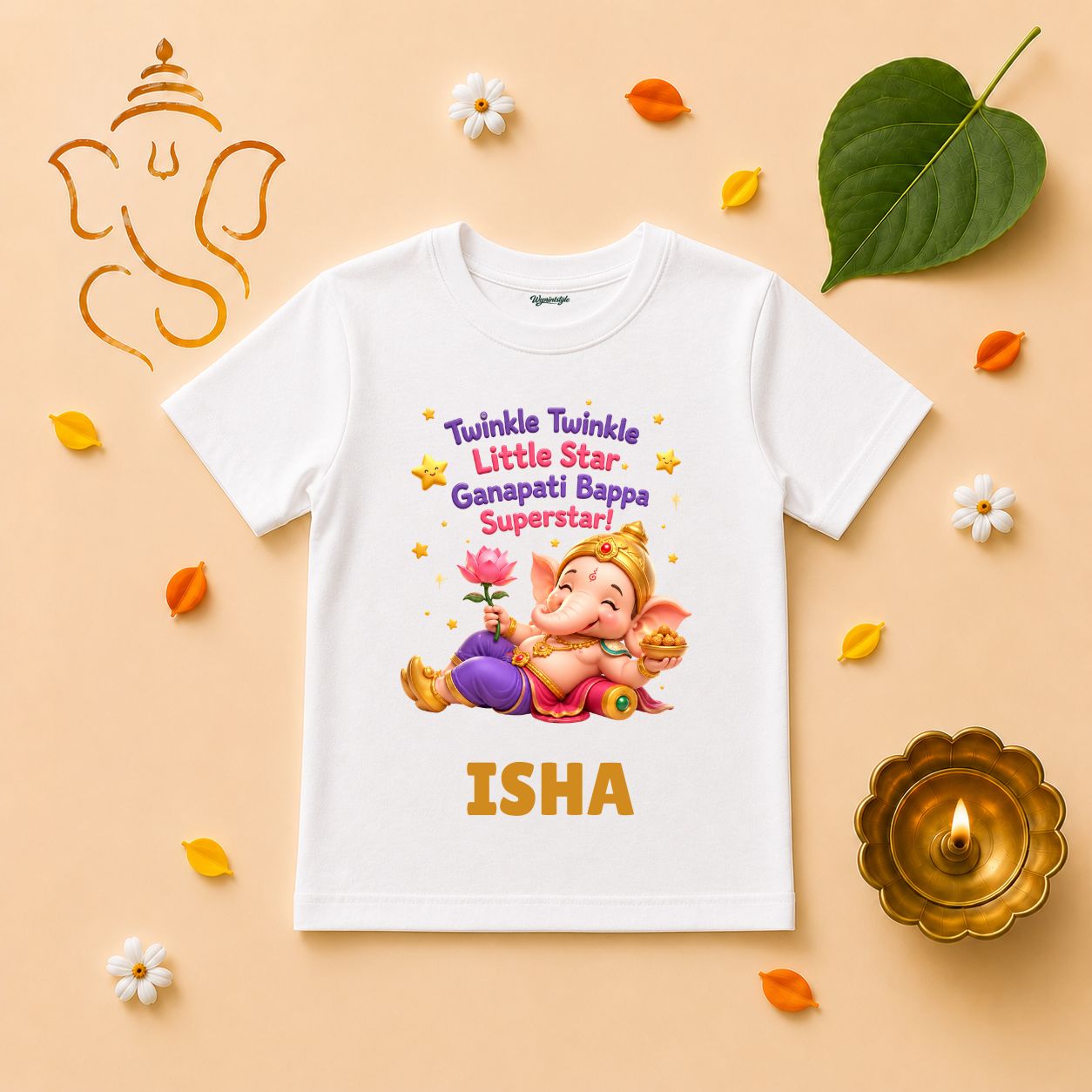 Ganpati Bappa Superstar T-Shirt