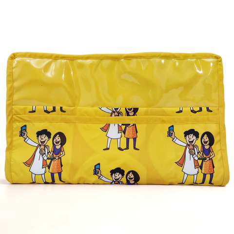 SELFIE WITH BHAIYA  Print MaxStor Toiletry Bag