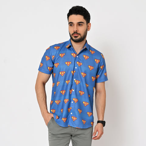 SUPERMAN PRINTED SHIRT