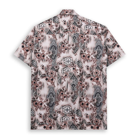 VIBRANT FLORAL PATTERN PRINTED SHIRT