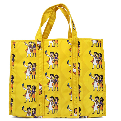 FESTIVE PRINT TOTE BAG CUSTOMISER