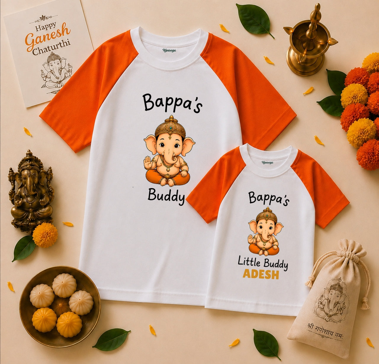 Bappa's Buddy Family Duo Tee Set