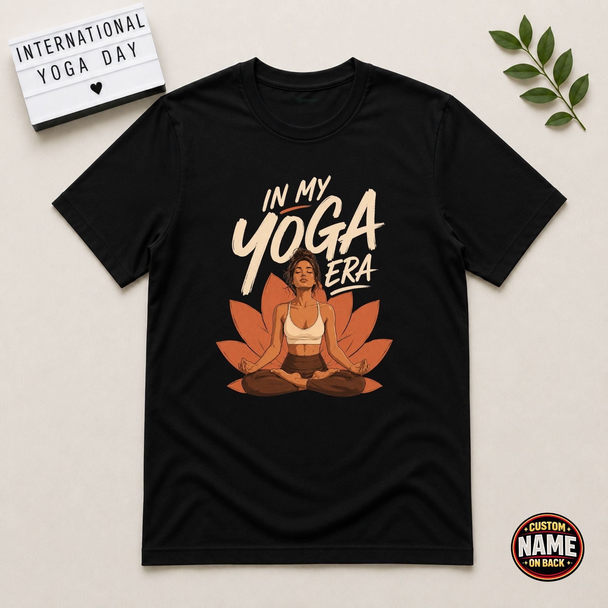Yoga Era Girl Printed Tshirt