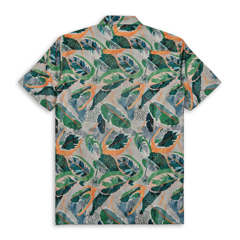 VIBRANT TROPICAL PRINTED SHIRT