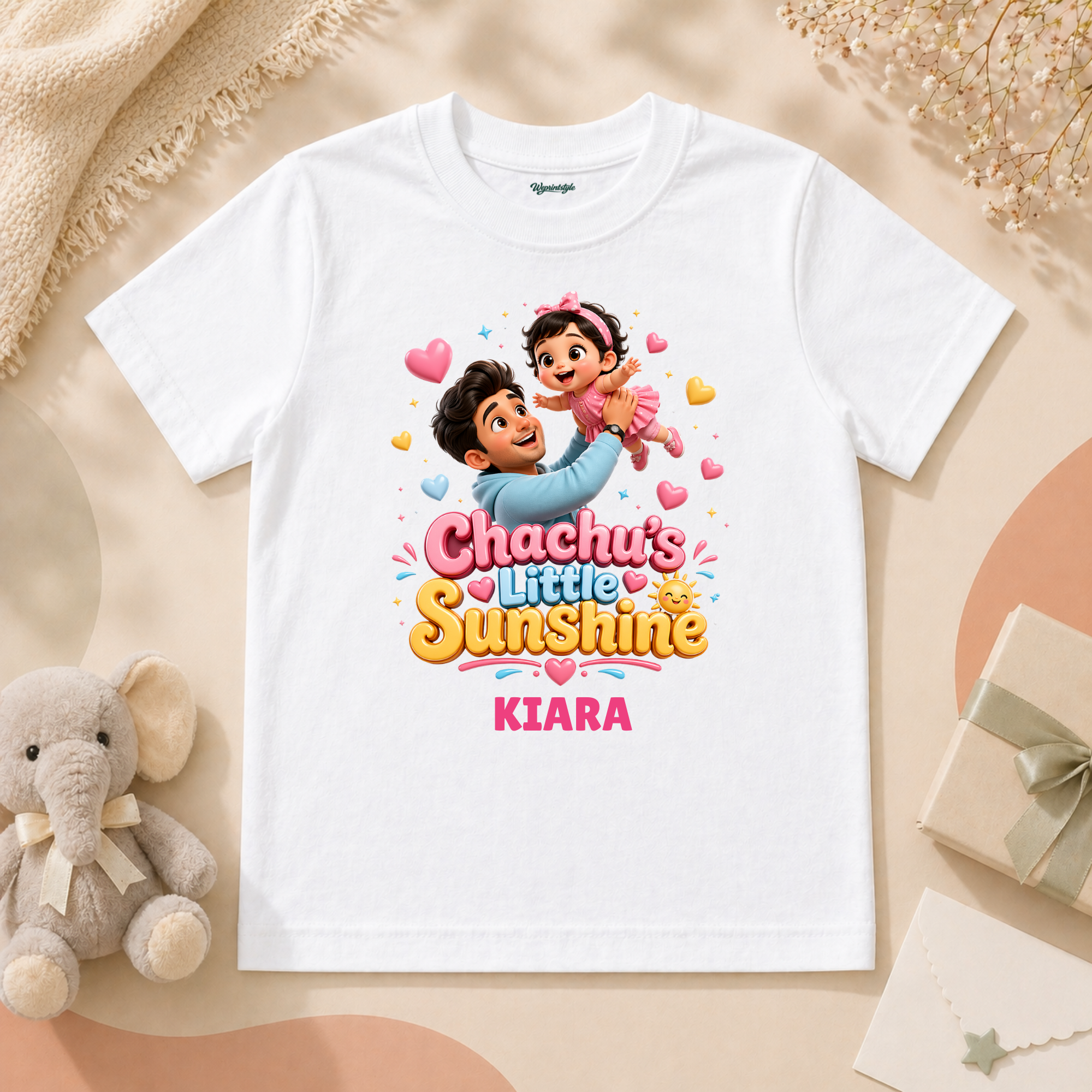 Chachus Little Sunshine Cute Daddy Love Heartwarming Baby Girl