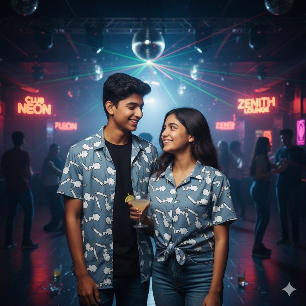 FUNKY PRINTD SHIRT