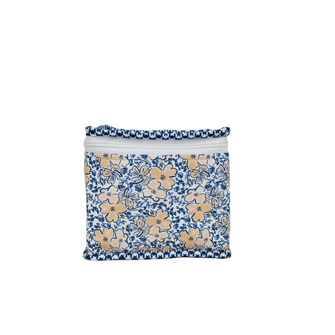 RETRO FLORAL CHARM PRINT EARRING ORGANIZER