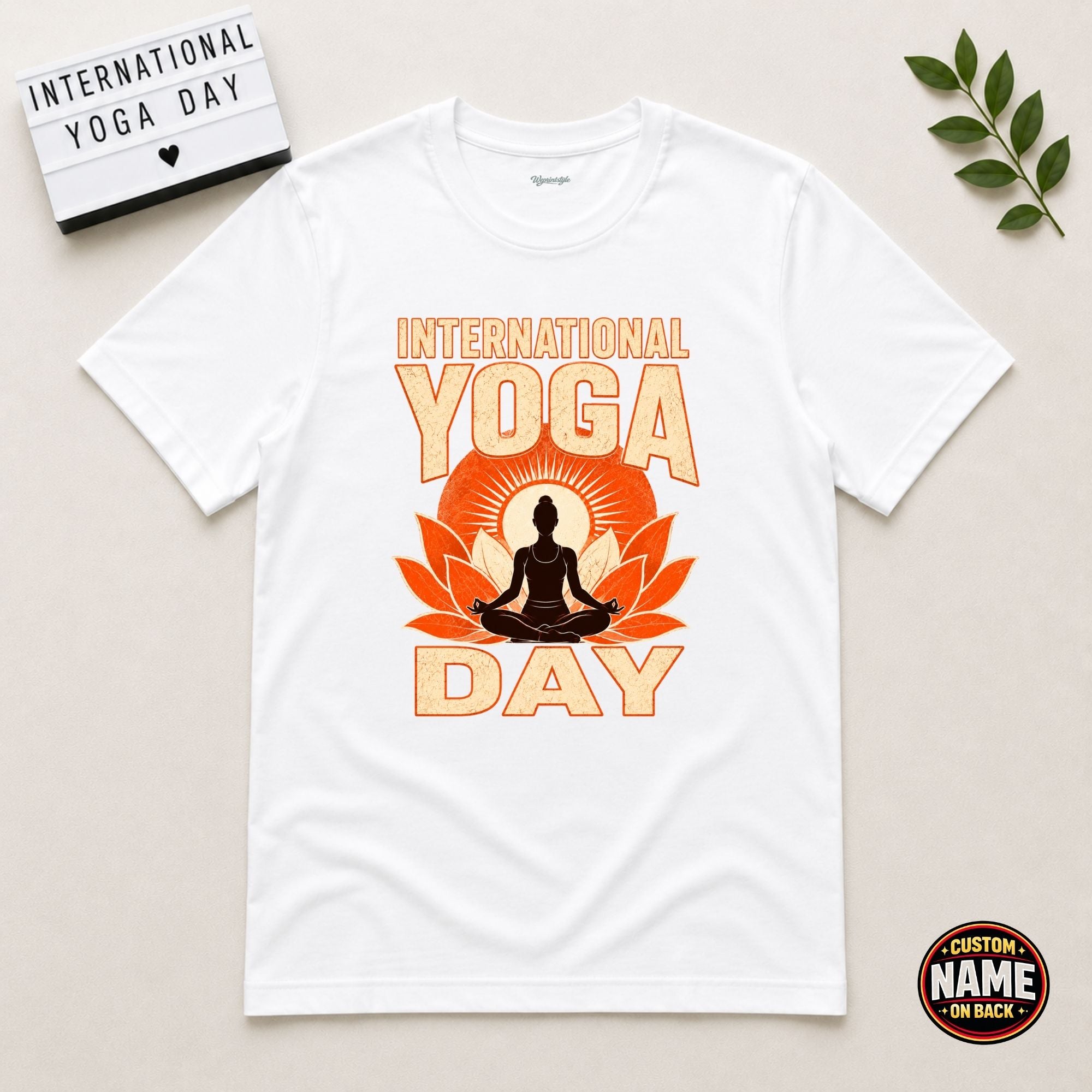 International Yoga Day Tshirt
