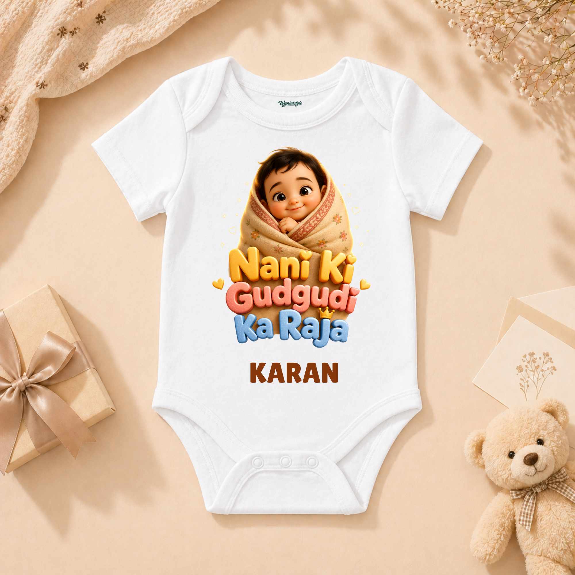 Nani Ki Gudgudi Ka Raja Little Prince Wrapped In Love And Cuddles