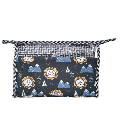 HAPPY LION MOUNTAINS PRINT 8 PIECE KIDS GIFT SET