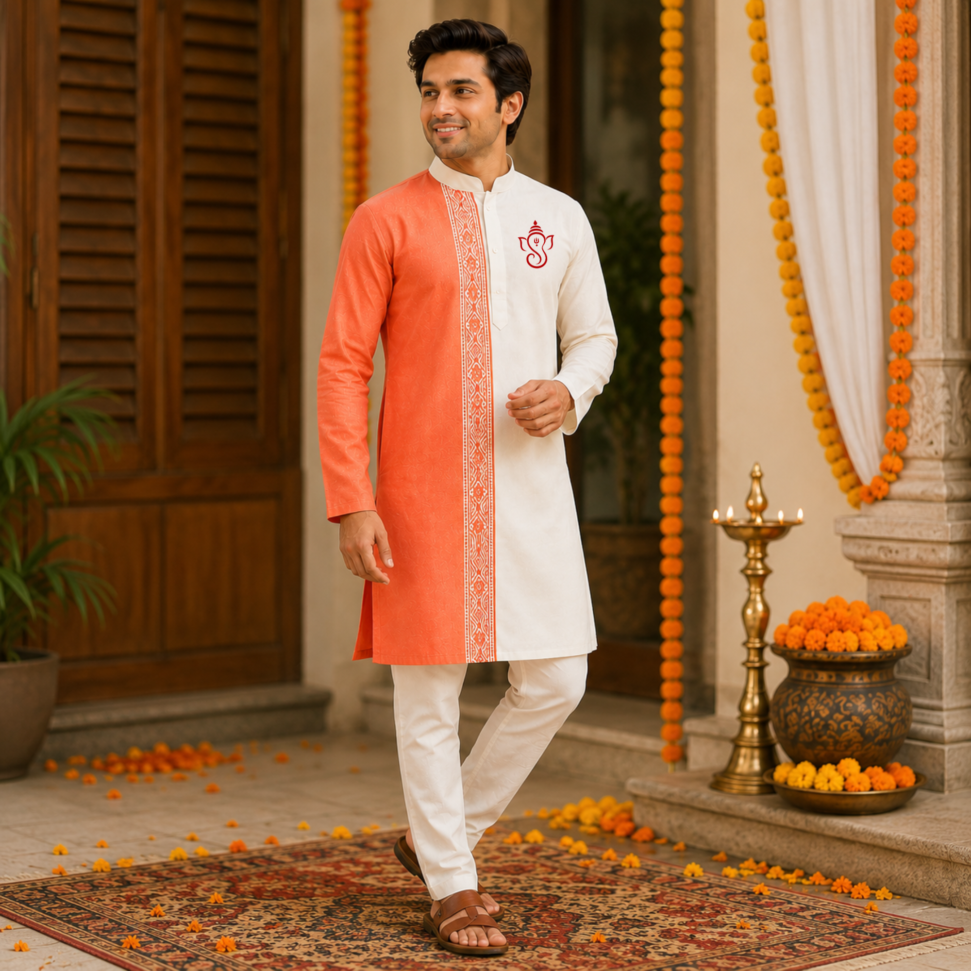 Ganesha festival Kurta men