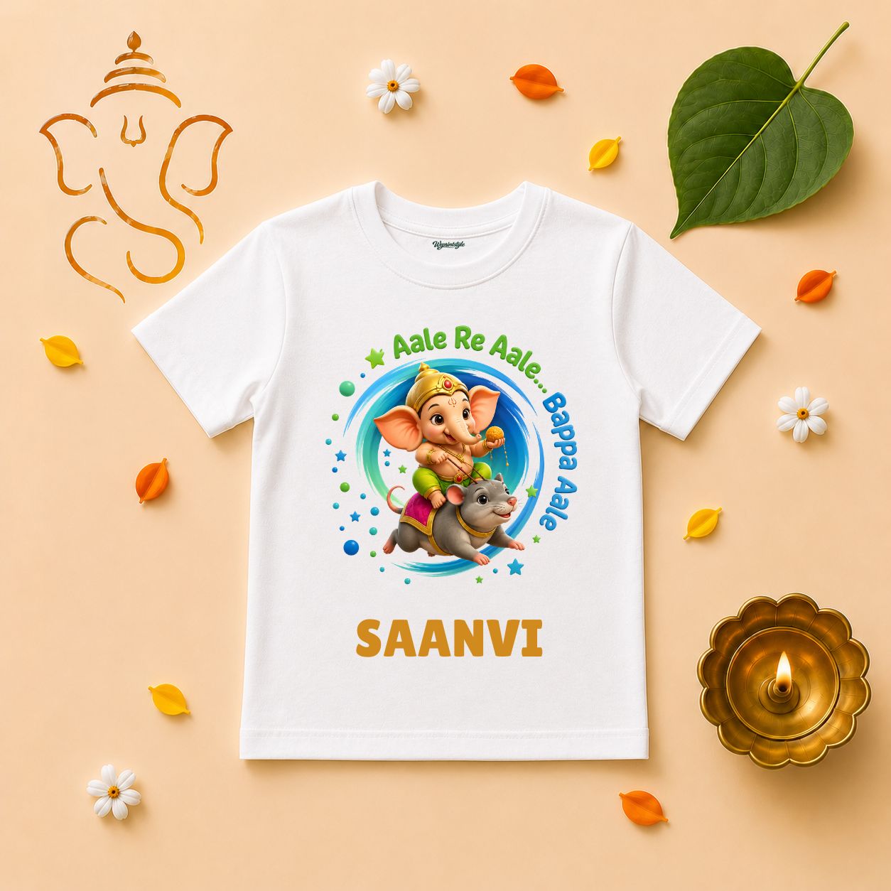Aale re Aale Bappa Aale T-Shirt