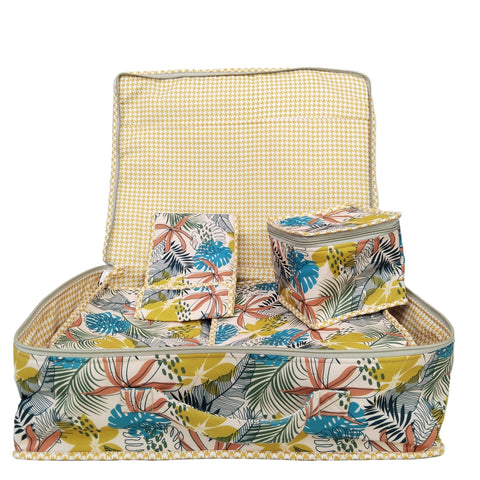SAFFRON JUNGLE PRINT 8 PIECE KIDS GIFT SET