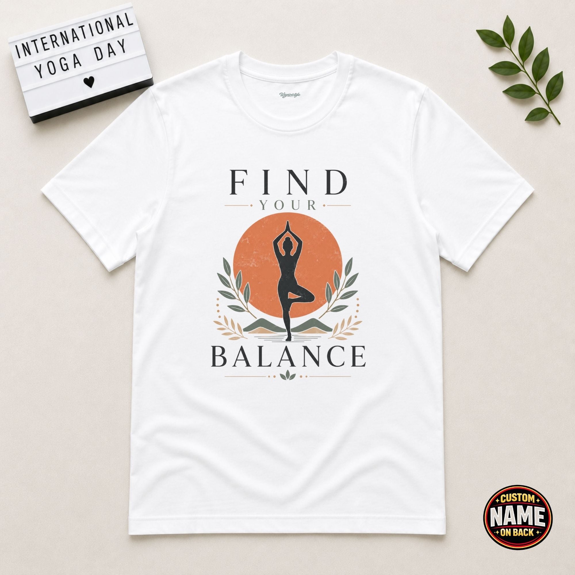 Balance is Beautiful yoga Tshirt