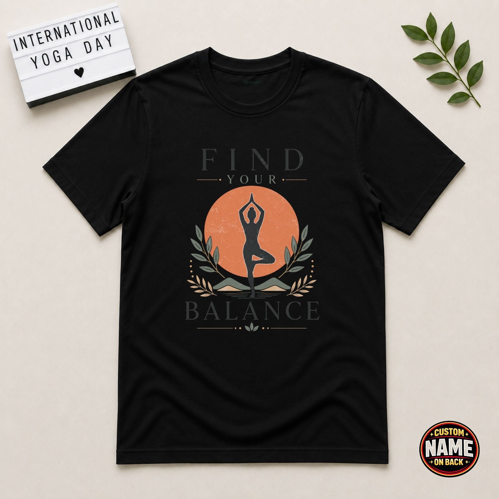 Balance is Beautiful yoga Tshirt