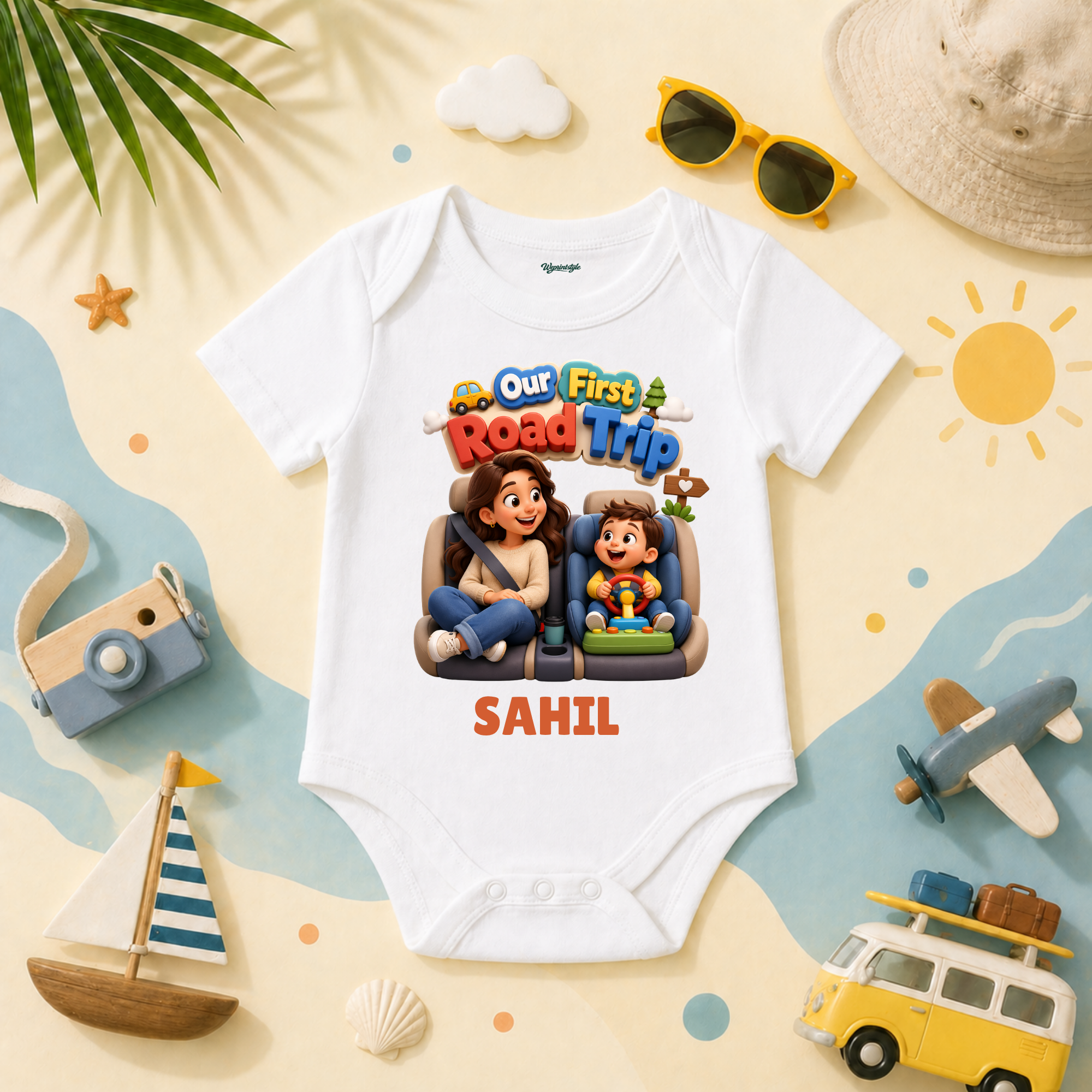 Our First Road Trip Adventure Outfit For Babies Creating Beautiful Travel Memories