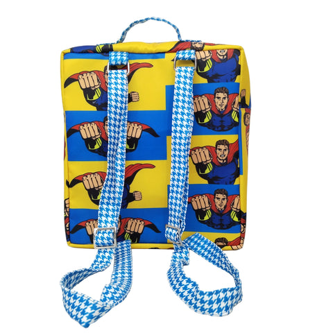 SUPER CAP PRINT KIDS BACKPACK