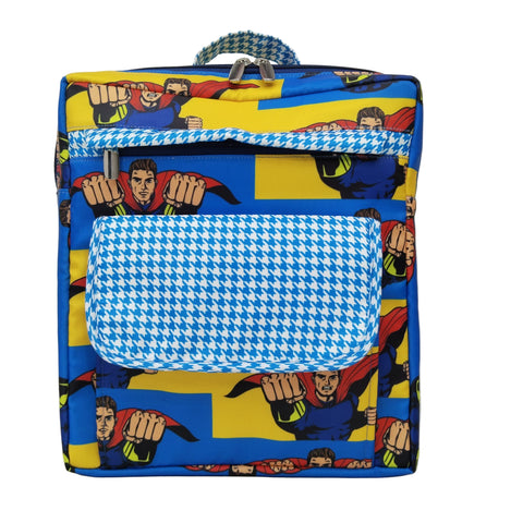 SUPER CAP PRINT KIDS BACKPACK