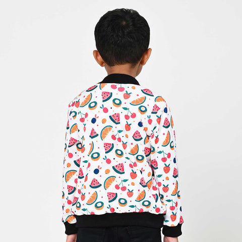 Fruit print bomber