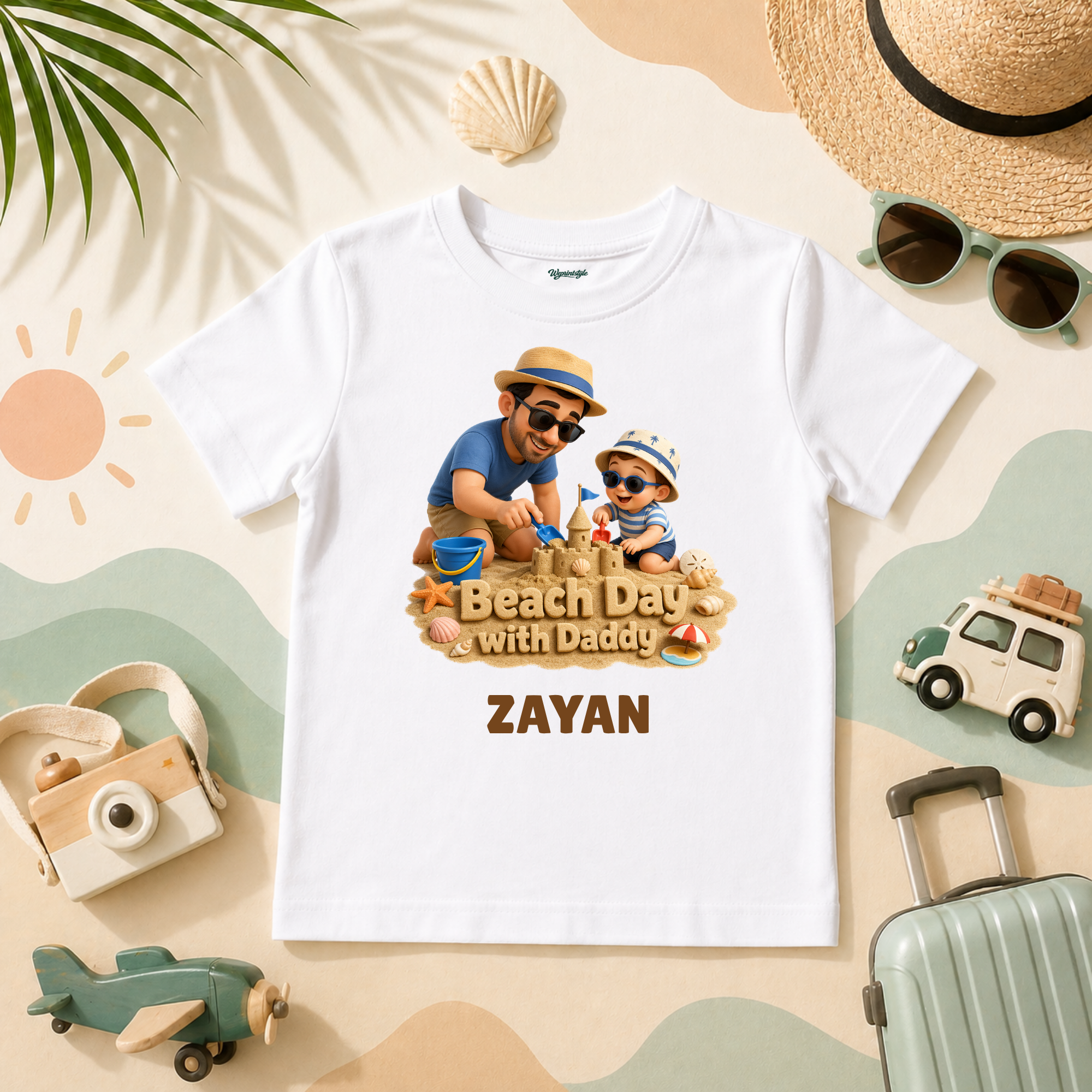 Fun Summer Sandcastle For Family Vacation