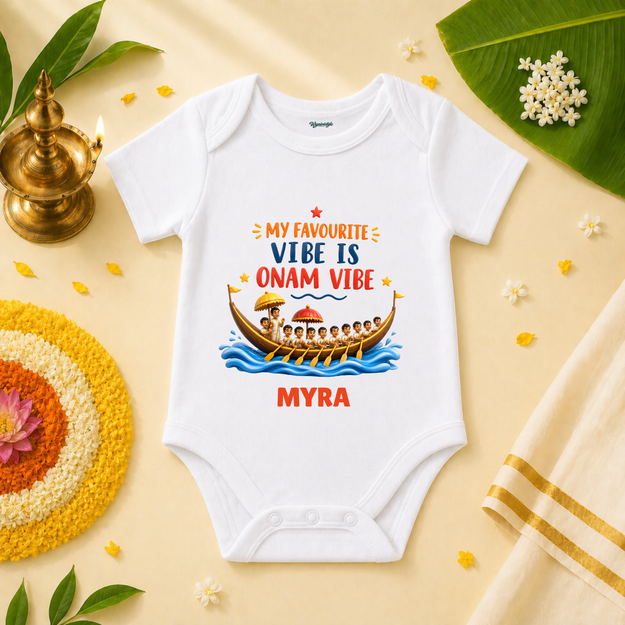 Little Prince Of Festive Kerala Tradition Joy