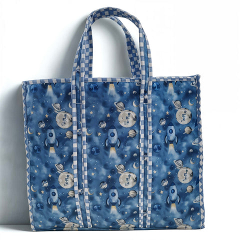 GALAXY WONDERS PRINT Everyday Tote