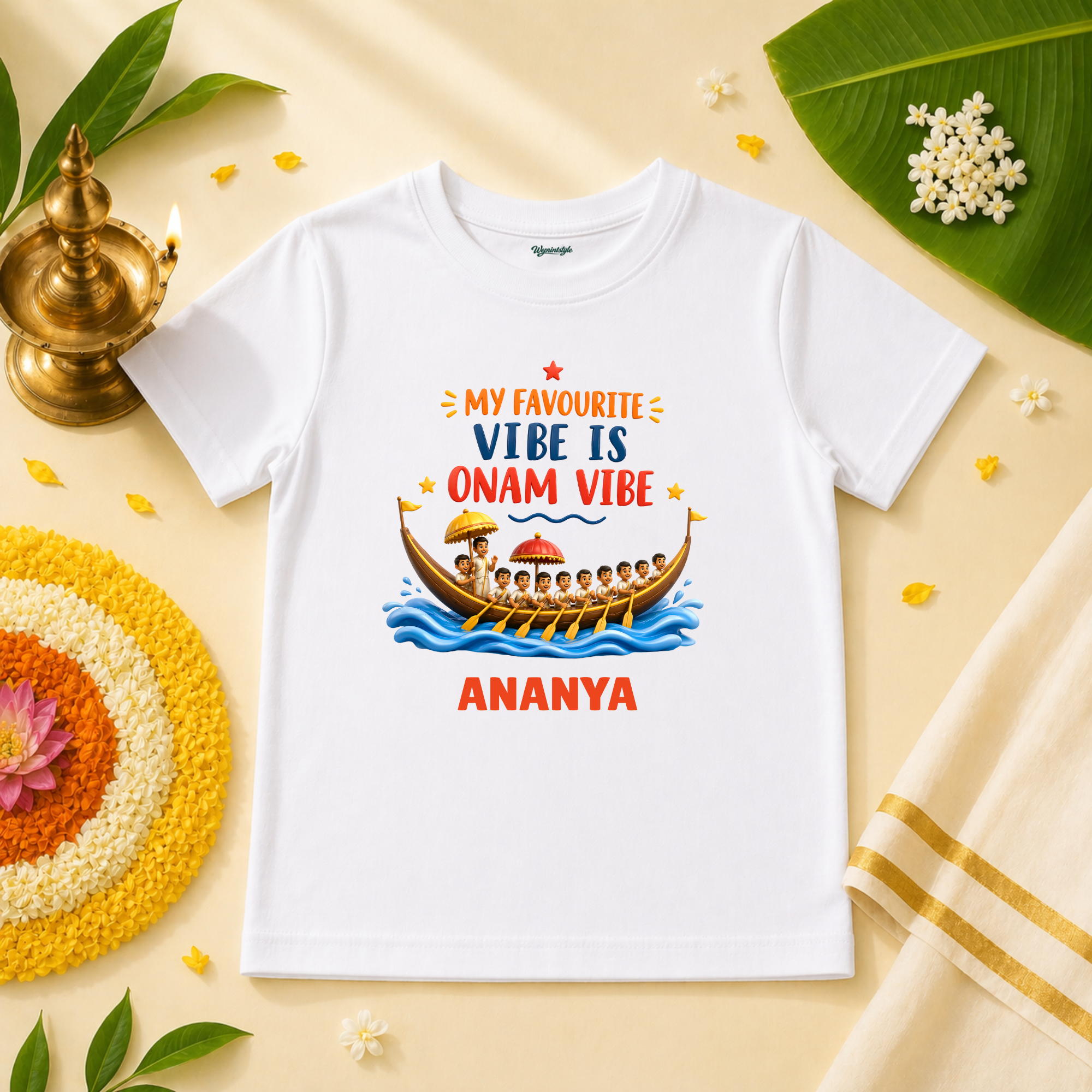 Little Prince Of Festive Kerala Tradition Joy