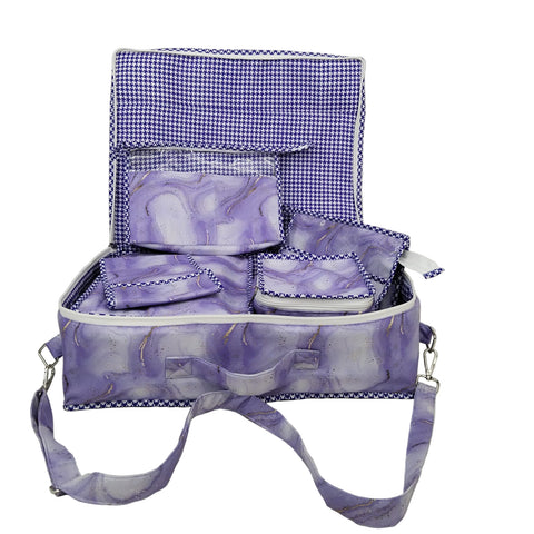 MOONLIT LAVENDER PRINT 8 PIECE KIDS GIFT SET