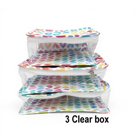 LOVE RAINBOW PRINT 8 PIECE KIDS GIFT SET