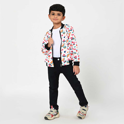 Fruit print bomber