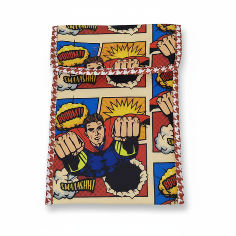 SUPER COMIC HERO PRINT 8 PIECE KIDS GIFT SET