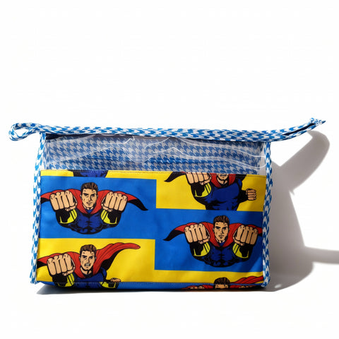 SUPER CAP PRINT 8 PIECE KIDS GIFT SET