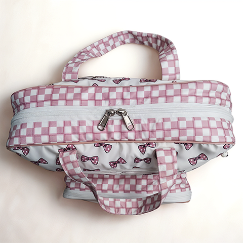 Classy Bow Print Jumbo Backpack