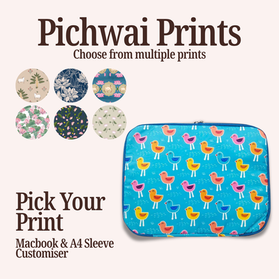 PICHWAI PRINT MACBOOK & A4 FOLDER SLEEVE CUSTOMISER