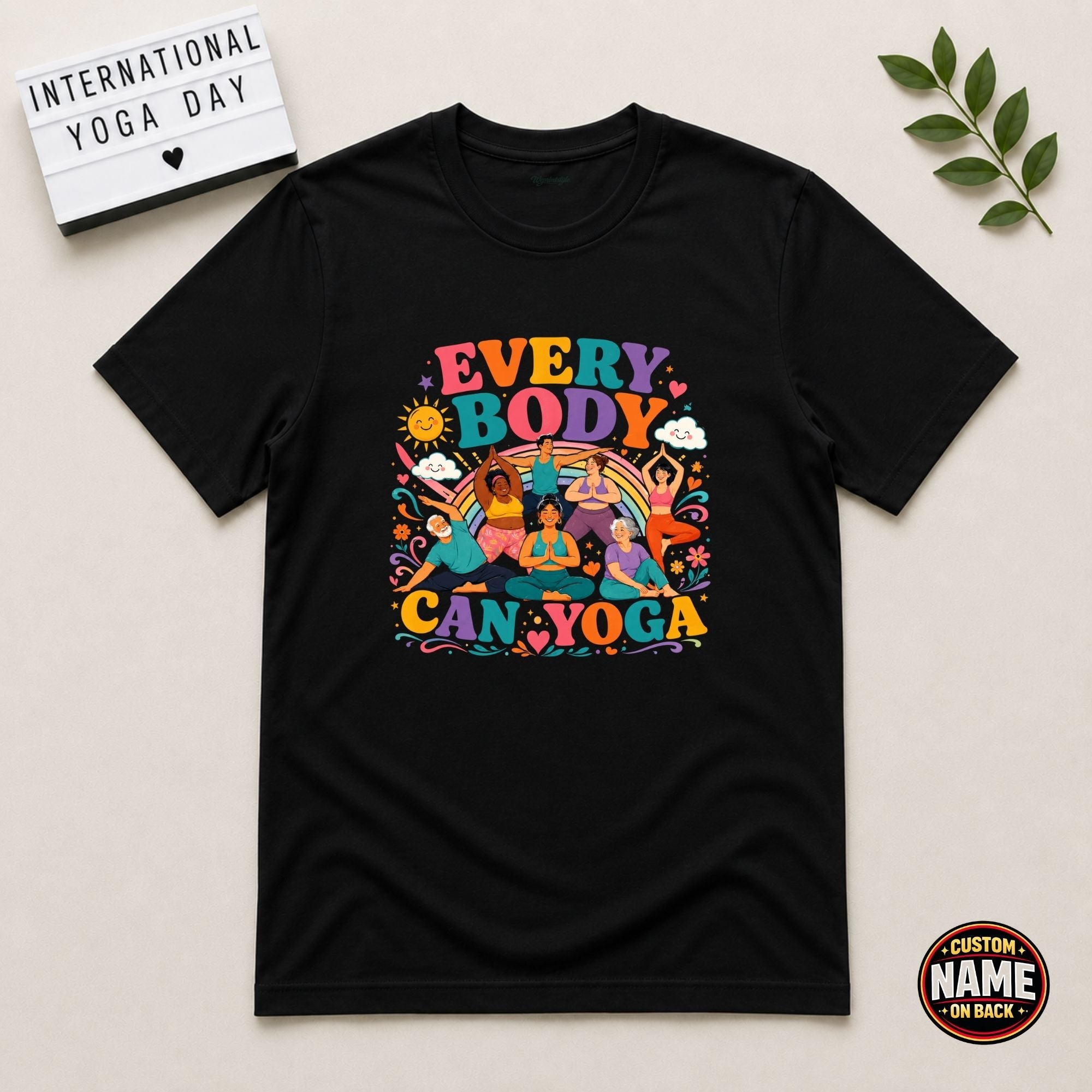 Everybody Can Do Yoga Tshirt