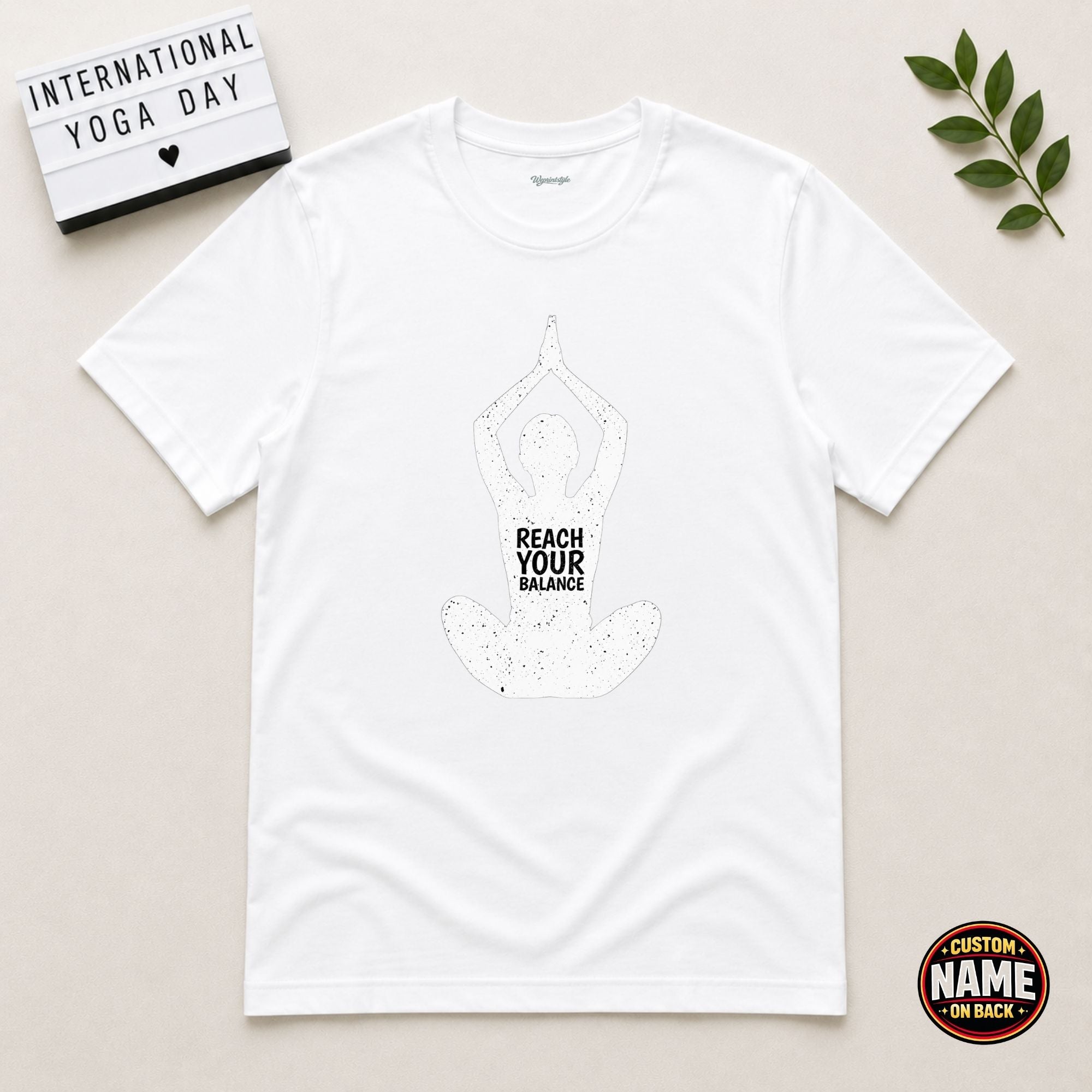 Reach your balance Yoga Tshirt