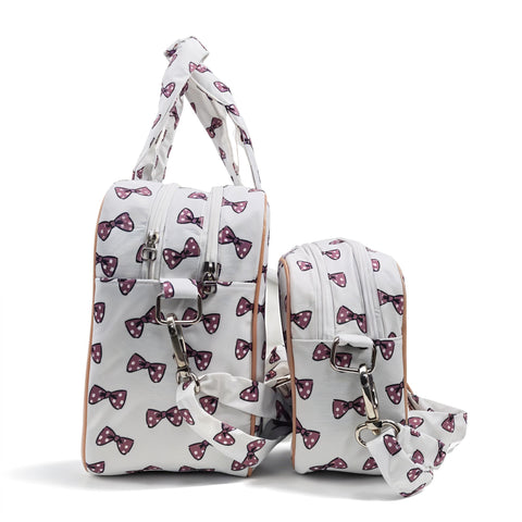 Classy Bow Print TRAVEL BAG