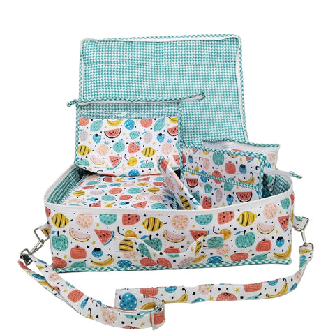 FRUIT FIESTA PRINT 8 PIECE KIDS GIFT SET