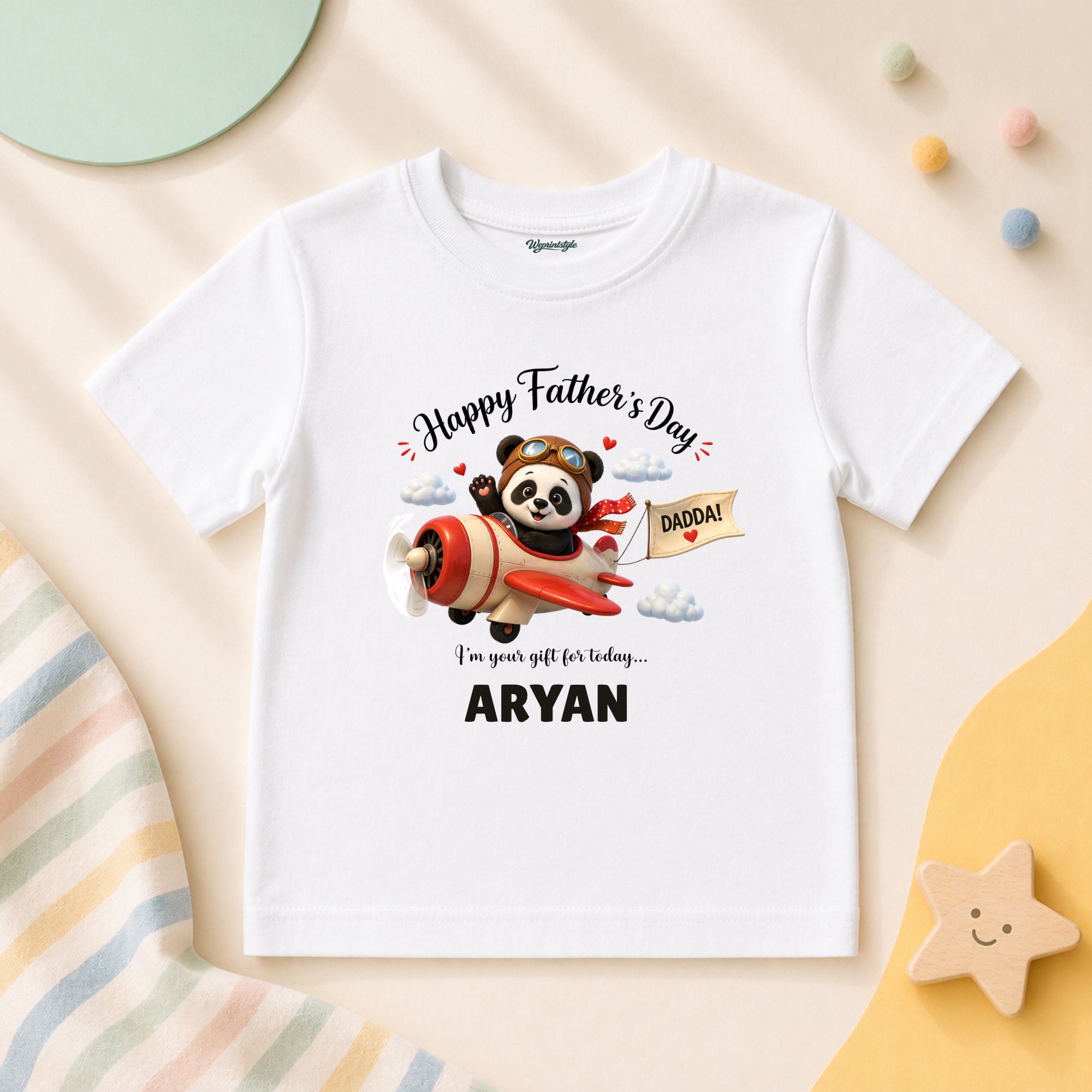PANDA PILOT FATHER’S DAY GIFT SHIRT