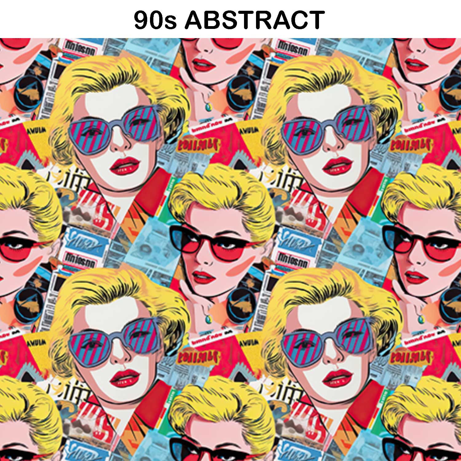 ABSTRACT PRINT COMPLETE BRIDAL SET CUSTOMISER