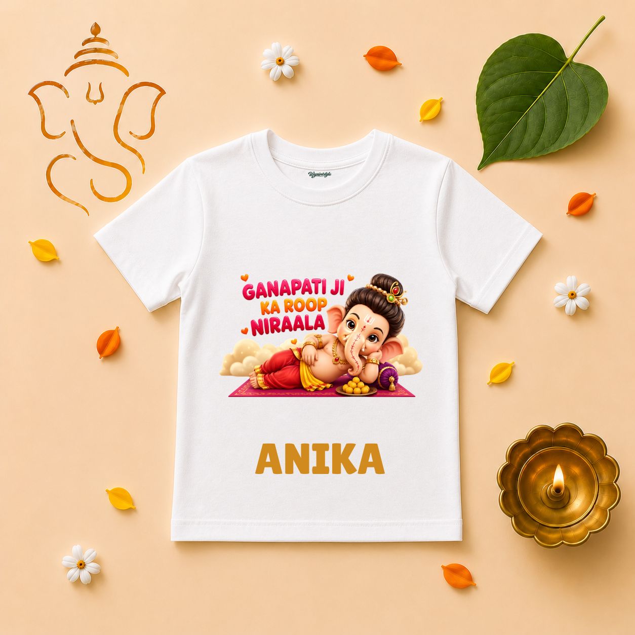 Ganapati Ji Ka Roop Niraala T-Shirt