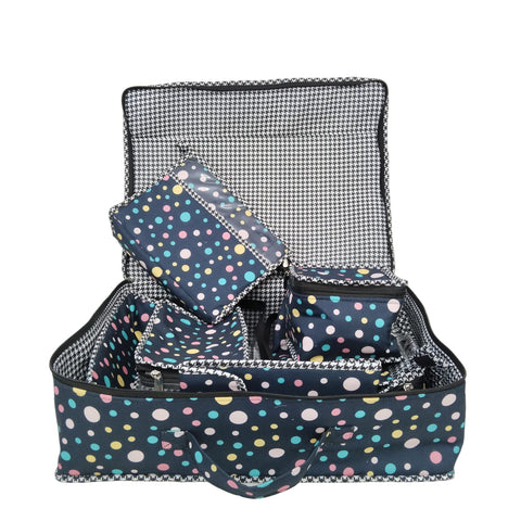 STARLIT BUBBLE PRINT 8 PIECE KIDS GIFT SET