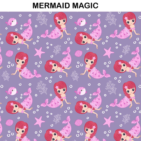 MERMAID PRINT MACBOOK & A4 FOLDER SLEEVE CUSTOMISER