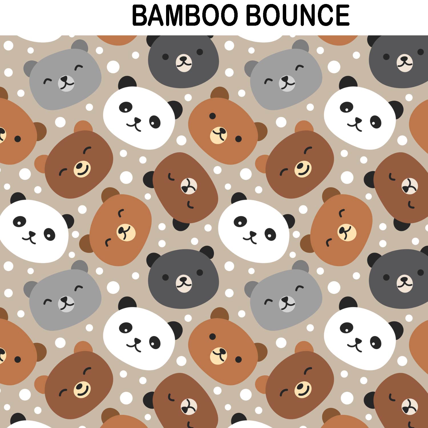 PANDA PRINT SWIMMING BAG CUSTOMISER